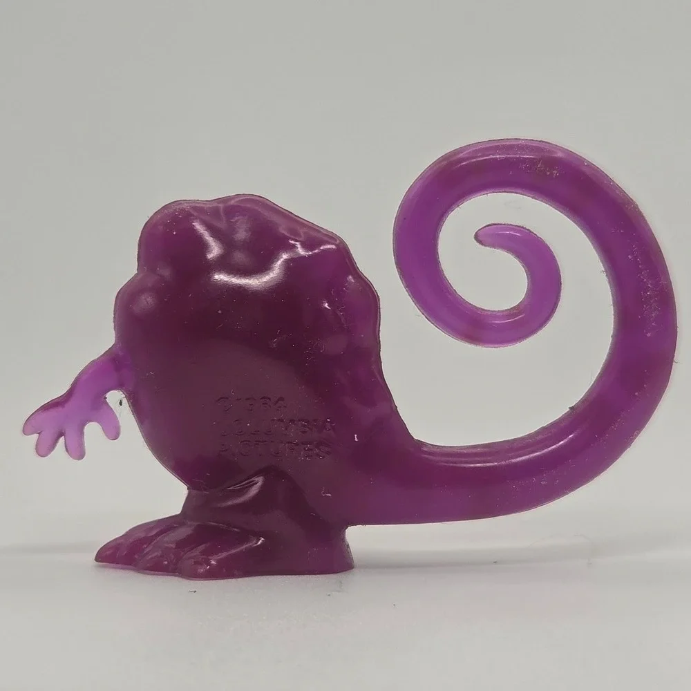 Kenner Ghostbusters Mini Figure Small Purple Fair Wrapper Ghost 1984 Vintage Toy